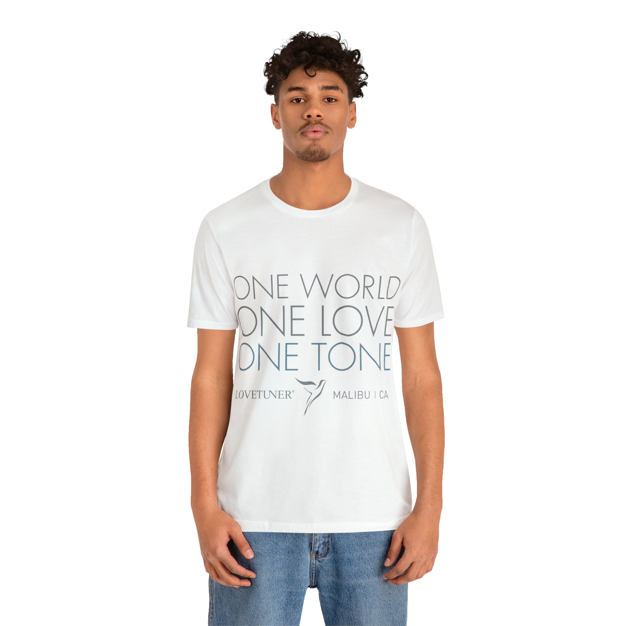 Lovetuner Unisex One Love One World One Tone T-Shirt