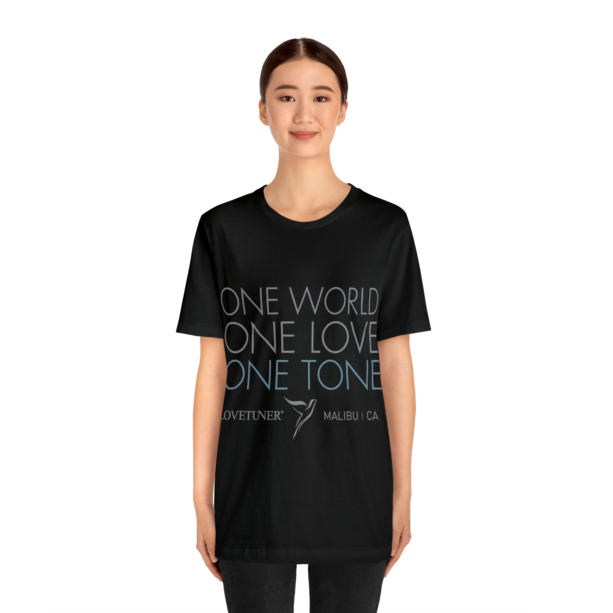 Lovetuner Unisex One Love One World One Tone T-Shirt