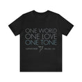 Bild in Galerie-Betrachter laden, Lovetuner Unisex One Love One World One Tone T-Shirt
